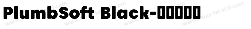 PlumbSoft Black字体转换